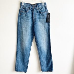 Veronica Beard Blake High Rise Classic Straight Leg Jeans 27 NWT
